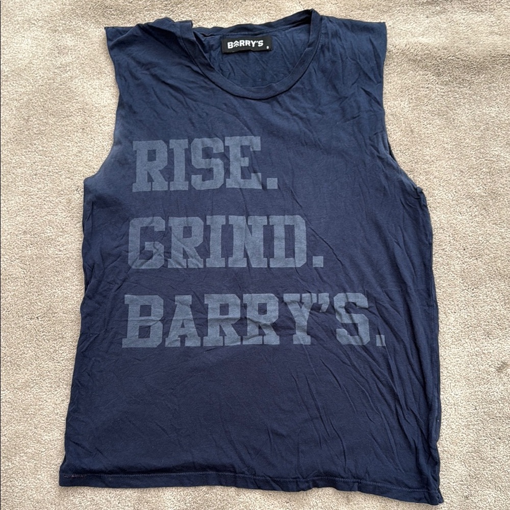 Barrys muscle tank size small